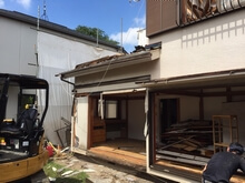 東久留米市 K様 解体中
